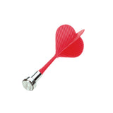 Maxbell Maxbell 3Pcs Bullseye Target Game Red Plastic Magnetic Darts