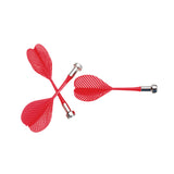 Maxbell Maxbell 3Pcs Bullseye Target Game Red Plastic Magnetic Darts