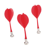 Maxbell Maxbell 3Pcs Bullseye Target Game Red Plastic Magnetic Darts