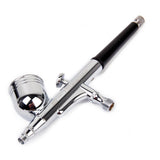 Maxbell Airbrush Sprayer Gun + 0.3mm Needles + 0.3mm Nozzles + Cleaning Brushes Set Kit