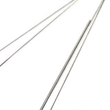 Maxbell 5 PCS Tattoo Tubes Cleaning Brushes + 5Pcs 0.3mm Needle for 130 Airbrush