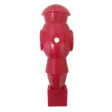 Maxbell 2pcs Foosball Man Table Football Soccer Player for Dynamo Table Black & Red