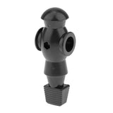 Maxbell 2pcs Foosball Man Table Football Soccer Player for Dynamo Table Black & Red