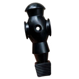 Maxbell 2pcs Foosball Man Table Football Soccer Player for Dynamo Table Black & Red