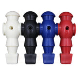 Maxbell 2pcs Foosball Man Table Football Soccer Player for Dynamo Table Black & Red