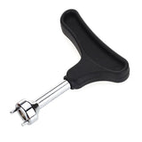 Maxbell Maxbell Gearless Type Black Plastic Handle Golf Shoes Spike Wrench with Long Peg