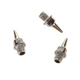 Maxbell Stainless Steel 5pcs 0.3mm Airbrush Needle & 5pcs 0.2mm Nozzle