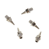 Maxbell 5pcs 0.2mm Airbrush Nozzle /5pcs 0.2mm Needle Replacement for Airbrushes