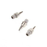 Maxbell 15 Stainless Steel 0.2 &0.3&0.5mm Nozzles Part Replacement for Airbrush Gun