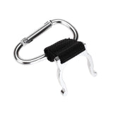 Maxbell Maxbell Outdoor Hiking Camping Travelling Water Bottle Carrying Holder Carabiner Hook Buckle Travel Lovers Gift - Silver