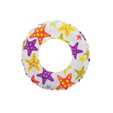 Maxbell Inflatable Swim Ring Tube Pool Float Colorful Flowers