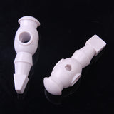 Maxbell 11 Pieces 5/8" Foosball Man Replacement Dynamo Table Soccer Player White