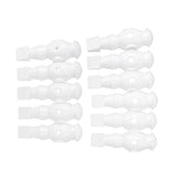 Maxbell 11 Pieces 5/8" Foosball Man Replacement Dynamo Table Soccer Player White