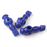 Maxbell 11 Pieces 5/8" Foosball Man Replacement Dynamo Table Soccer Player Blue