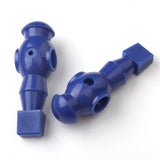 Maxbell 11 Pieces 5/8" Foosball Man Replacement Dynamo Table Soccer Player Blue