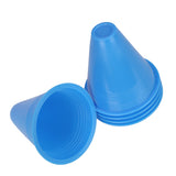 Maxbell 5pcs Agility Maker Cones for Roller Skating Training Sport Blue