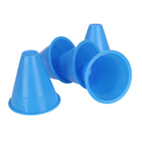 Maxbell 5pcs Agility Maker Cones for Roller Skating Training Sport Blue