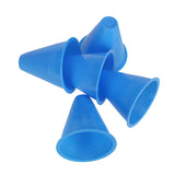 Maxbell 5pcs Agility Maker Cones for Roller Skating Training Sport Blue