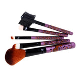 Maxbell 5 Piece Trendy Leopards Fashion Facial Make Up Brush Set Beauty Tool