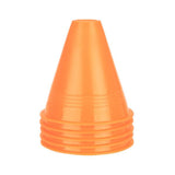 Maxbell 35Pcs Bright Color Slalom Cones for Slalom Skating Cone Skating