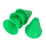 Maxbell 35Pcs Bright Color Slalom Cones for Slalom Skating Cone Skating