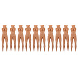 Maxbell 10pcs Golf Tee Multifunction Nude Lady Divot Tools Tees SNOO2