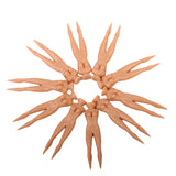 Maxbell 10pcs Golf Tee Multifunction Nude Lady Divot Tools Tees SNOO2