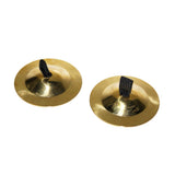 Maxbell 2Pcs Belly Dance Copper Cymbals Professional Dance Accessories