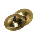 Maxbell 2Pcs Belly Dance Copper Cymbals Professional Dance Accessories
