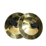 Maxbell 2Pcs Belly Dance Copper Cymbals Professional Dance Accessories