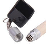 Maxbell 2 in 1 Pocket Chalk Billiard Pool Cue Tip Pricker Tool+Shaft Cleaning Cloth