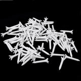 25x100Pcs 38mm Plastic Claw Shape Golf Tees