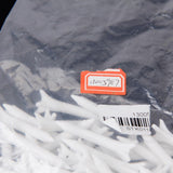 25x100Pcs 38mm Plastic Claw Shape Golf Tees
