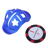Maxbell Blue Golf Ball Line Marker Template w/ Ball Marker