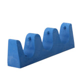 Maxbell Billiards Stick Rack Pool Cue Holder for 3 Cues - Blue