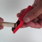 Maxbell Snooker Cues Leather Tip Double-Side Grinding Tools Repair Rod Leather Clip