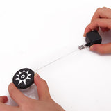 25xBilliards Snooker Pool Retractable Cue Chalk Holder with Belt Clip