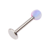 Maxbell 20 x Stainless Steel Ball Top Lip Studs Monroe Rings Bars Labret Body Piercing Jewelry