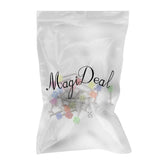 Maxbell 20Pcs Assorted Dice Lip Studs Chin Tongue Rings Bars Labret Body Piercing Jewelry