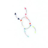 Maxbell 20 x Cone Barbell Curved Ear Eyebrow Rings Bars Tragus Body Piercing Jewelley