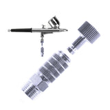 Maxbell Airbrush QUICK Release DISCONNECT COUPLER +3M Braided 1/8" Fittings Air Hose Set