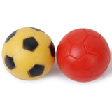 Maxbell 8pcs 36mm RED & Yellow Plastic SOCCER TABLE football REPLACEMENT FOOSBALL BALLS