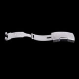 Maxbell Stainless Steel Fold Over Deployment Clasp Buckle Fit 22mm Watch Band Strap