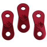 Maxbell 20Pcs Camping Tent Awning Lock Guyline Runner Rope Tightener Cord Tensioner