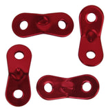Maxbell 20Pcs Camping Tent Awning Lock Guyline Runner Rope Tightener Cord Tensioner