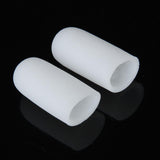 Maxbell Foot Care Soft Silica Gel Big Toe Tube Separators & Toe Cap Protector S