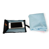 Maxbell Outdoor Camping Travel Sport Quick Drying Microfiber Towel Cloth Gym Blue