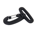Maxbell 5 x Plastic Rotary 38mm Strap Backpack Bag Hook Clasp Clip Hanger Black