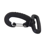 Maxbell 5 x Plastic Rotary 38mm Strap Backpack Bag Hook Clasp Clip Hanger Black