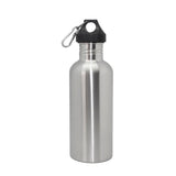 Maxbell 1000ml Capacity Stainless Steel Wide Mouth Water Bottle with Carabiner Clip for Outdoor Sports Cycling Runners Sports Beach Lovers Gift - Aladdin Shoppers
